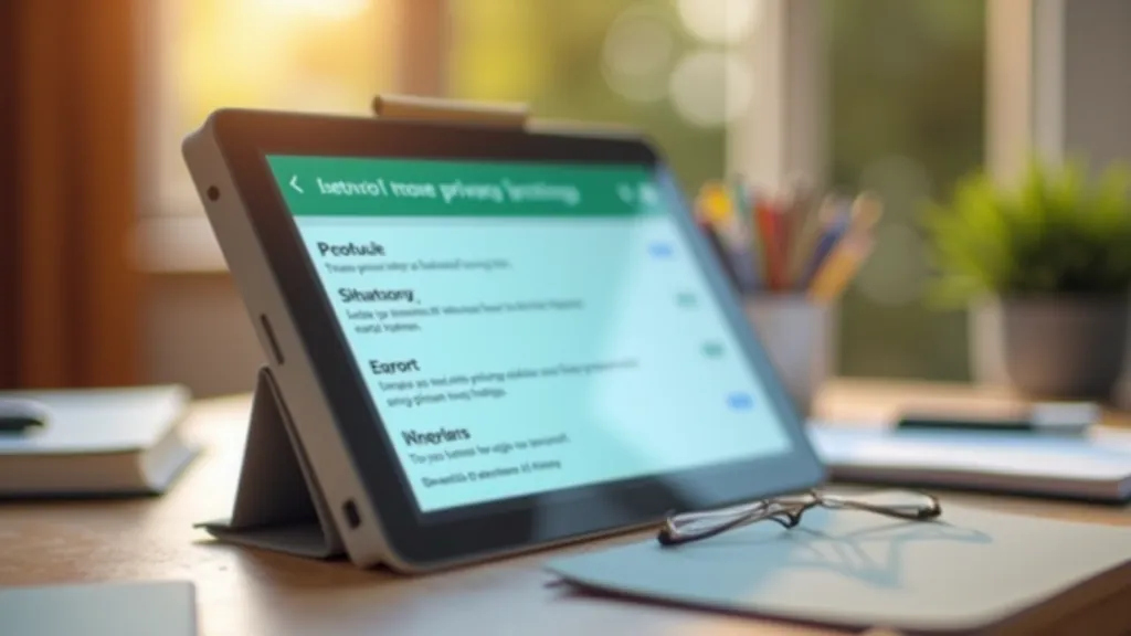 Nastavení soukromí v aplikaci Messenger, zamykané ikony